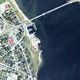 Luftfoto af Vilsund
